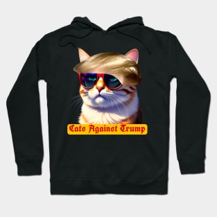 Cats Against Trump Hoodie